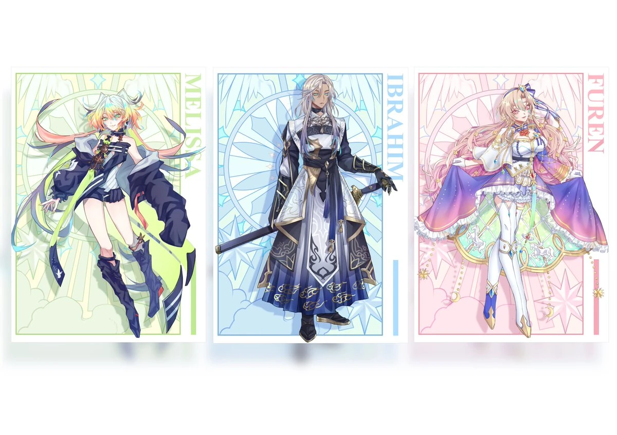 Meifu Nijisousaku 07 Postcards by Masuda