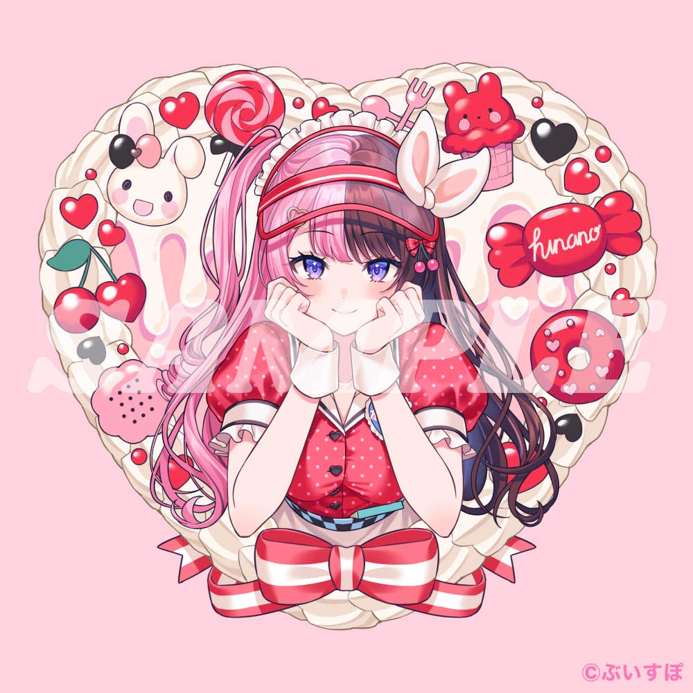 5th Anniversary Heart-Shaped Tin Badge<br>by [https://x.com/lq_saku/status/1956189108906418195 Sakura]
