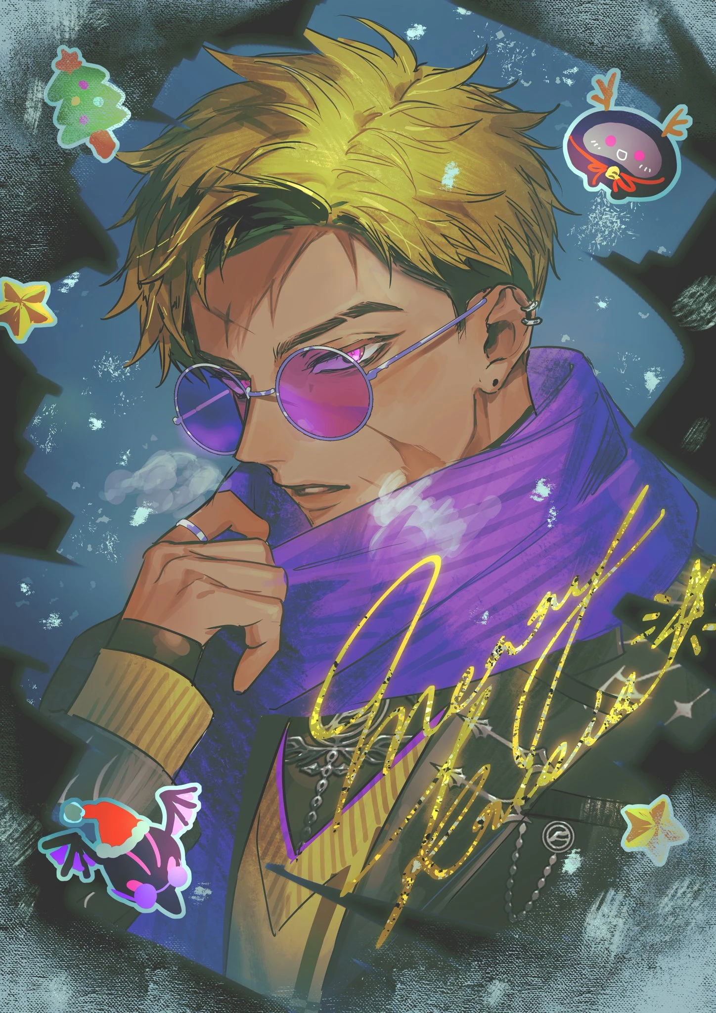 Dark Academia Outfit illustration by bikku