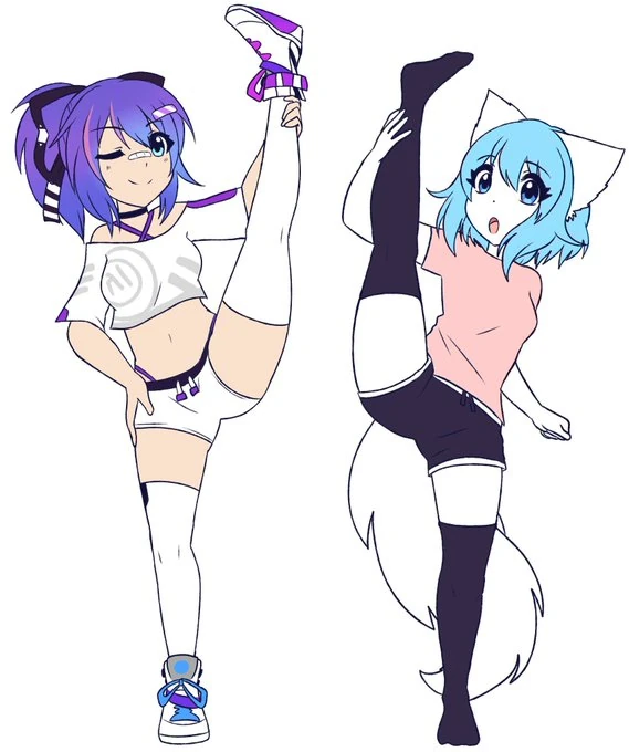 Wolfy and Melody