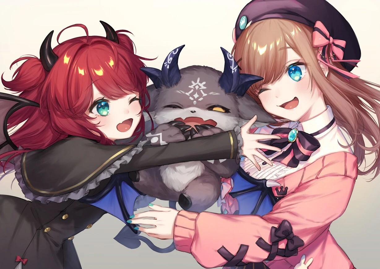 Akuma Dojiyo and Lulu by U-suke