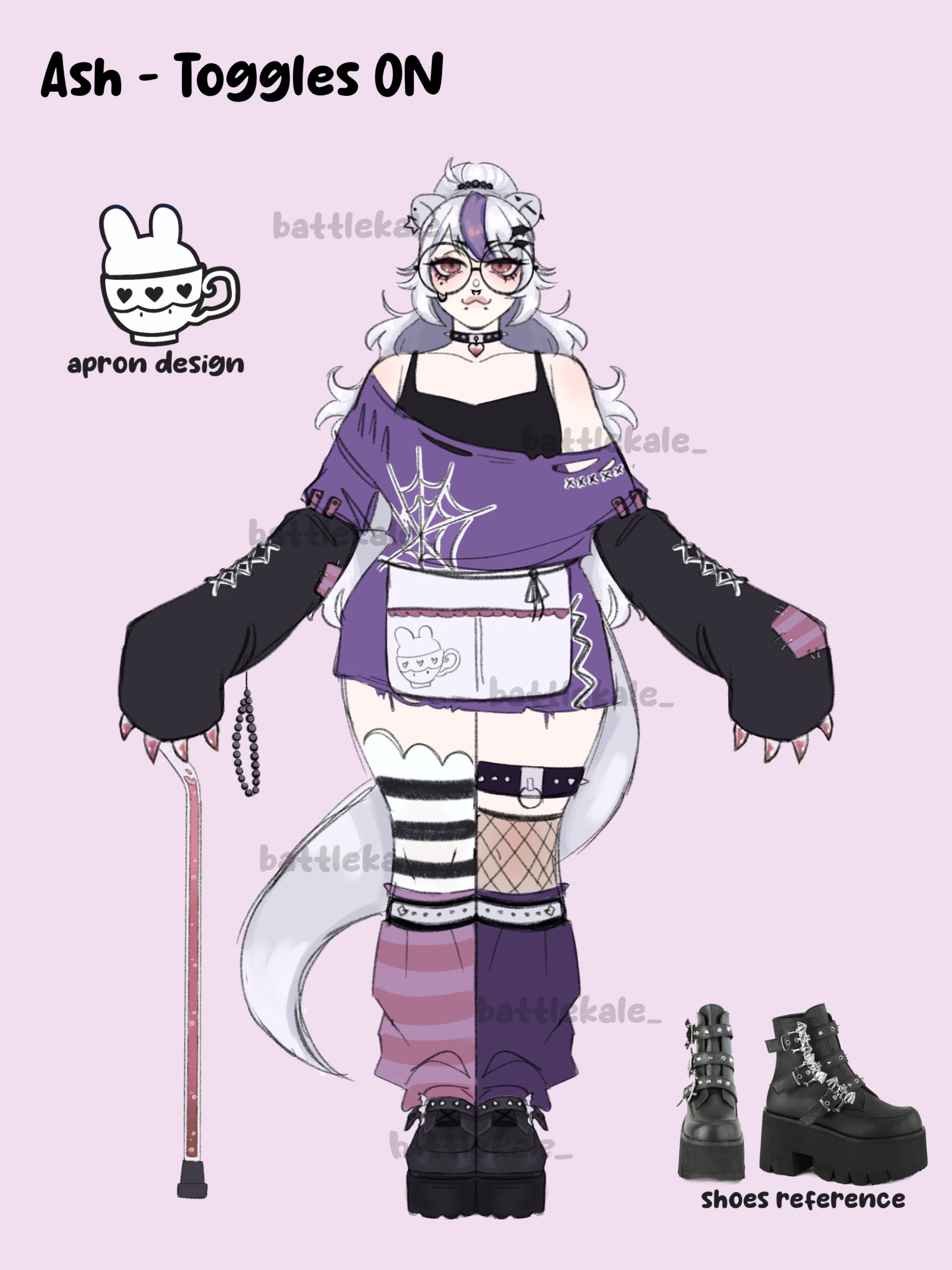 Battlekale's fifth design, "Ash."