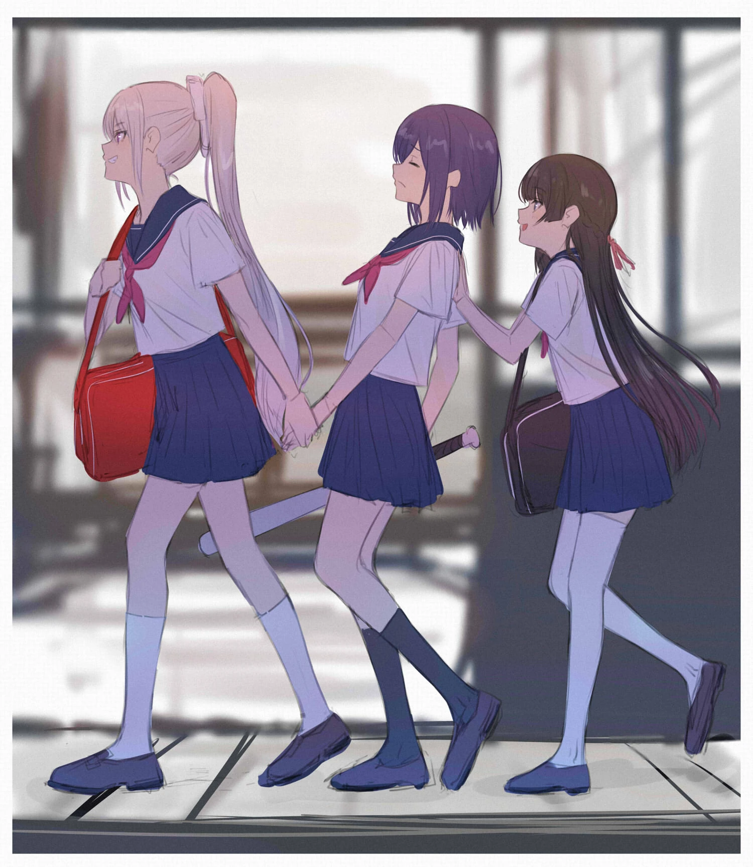 JK-gumi NIJISANJI Koshien 2020 Illustration<br>by Issiki