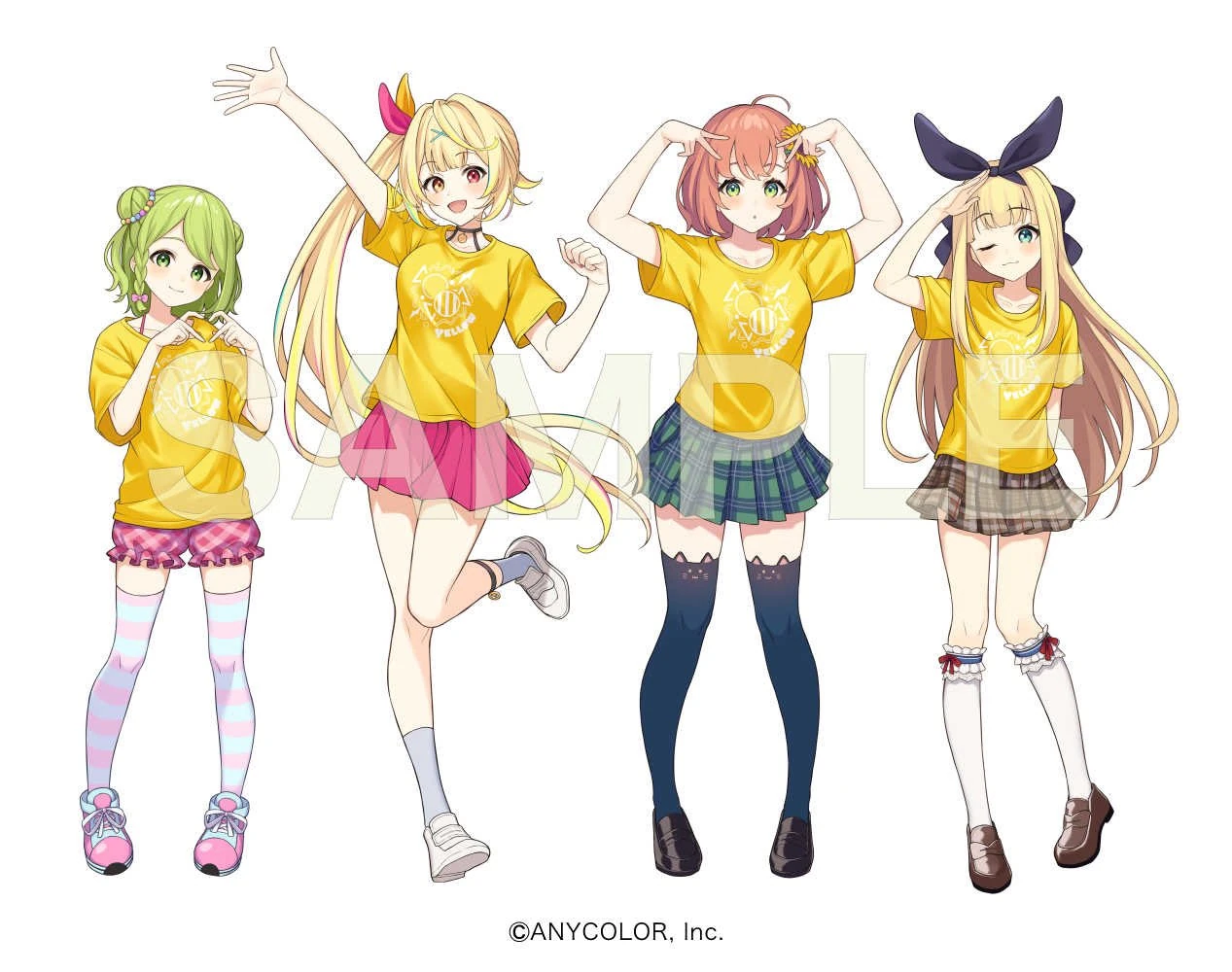 NijiFes 2023 Yellow Class Illustration by Sakura