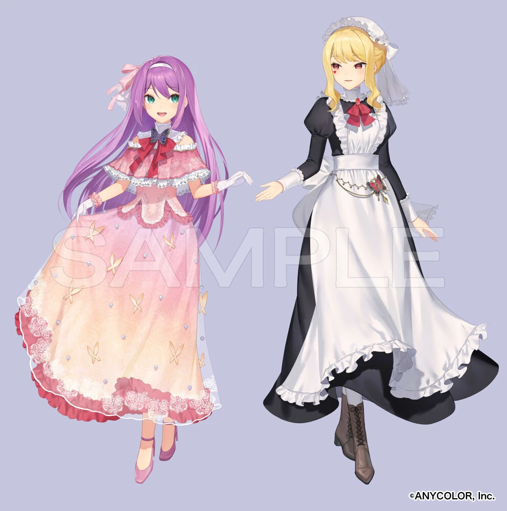 Nijisanji Nobles and Servants Goods & Voices Illustration<br>by Tsunakawa