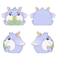 Parsley, the mascot of Sugi