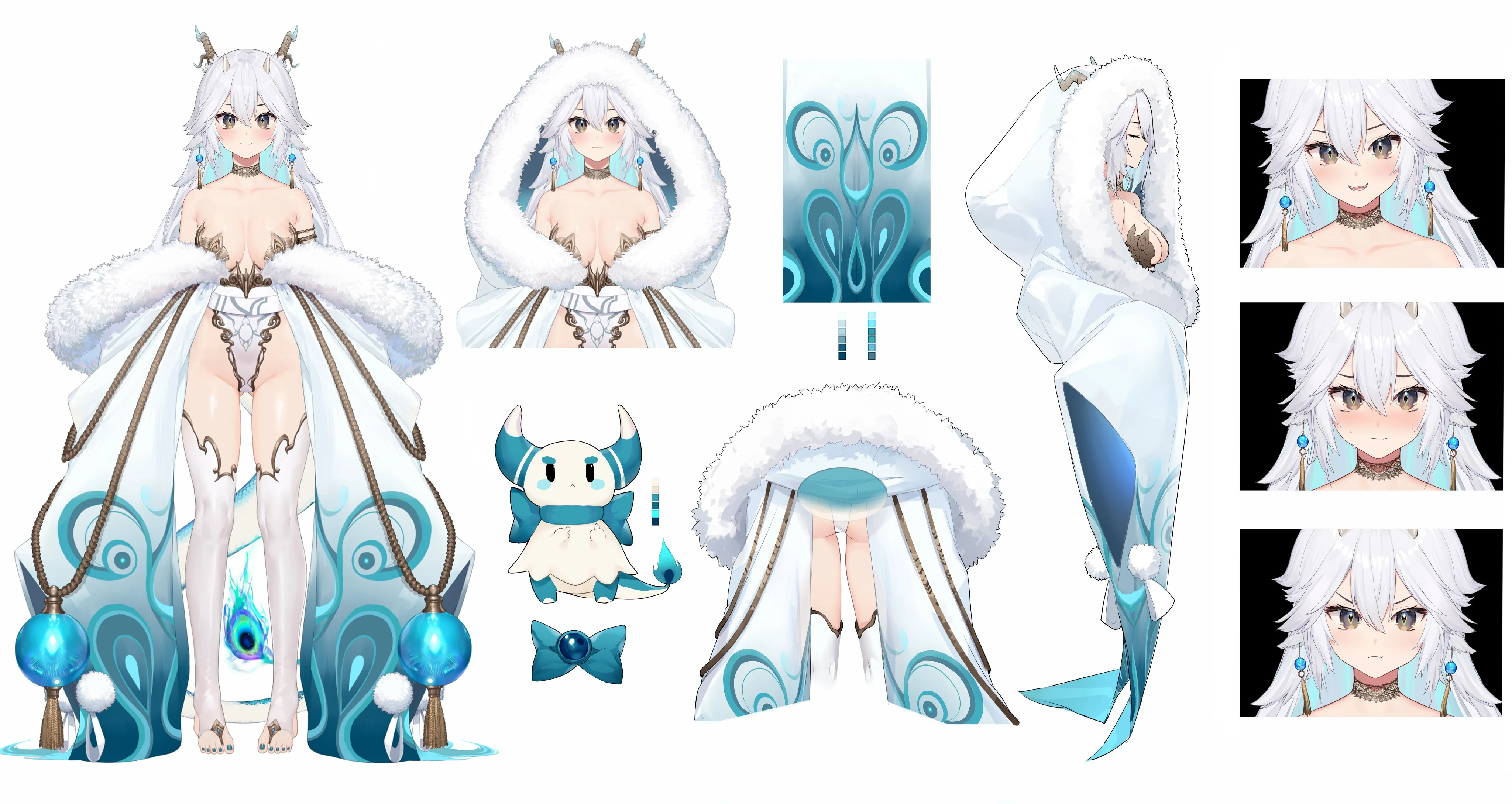 Veibae Empress of the sky ref sheet 2<br> by NeonBeat