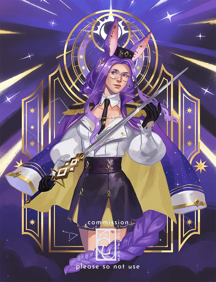 '''Meera Standee and Poster art by @Ouroridae'''
