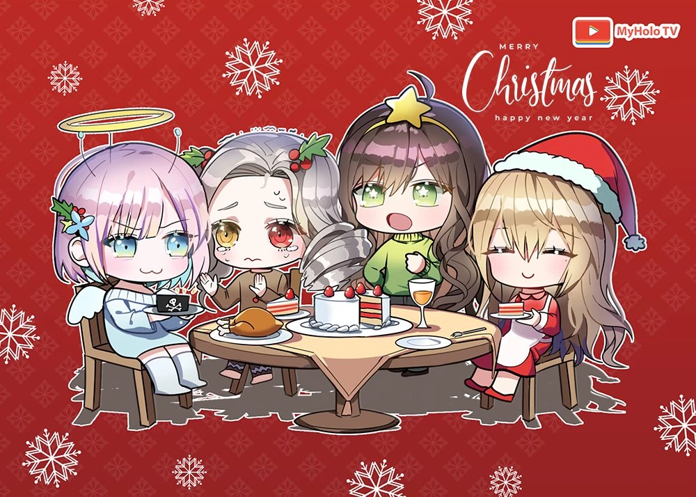 Merry christmas and Happy new year from MyHolo TV