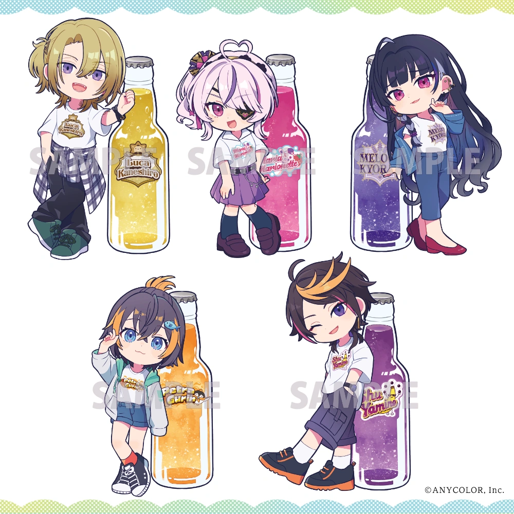 NIJI bottle Vol.2 Goods Illlustration by mitsumi