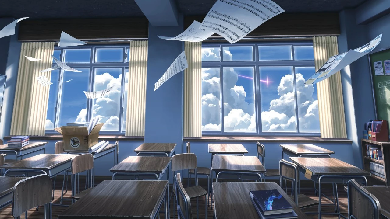Classroom Background by Shijo