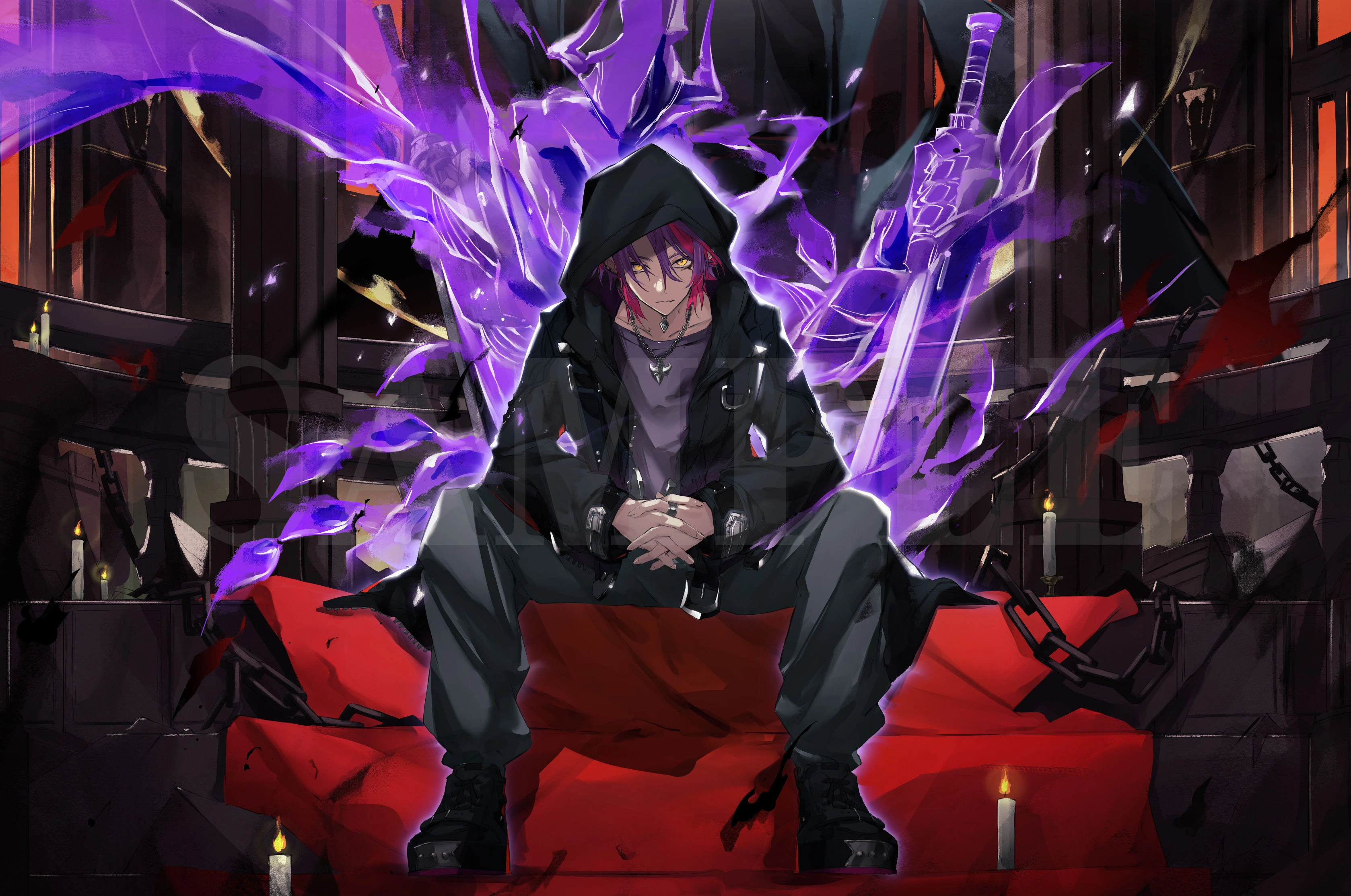 DRINK IT DOWN Cover Illustration by daichi