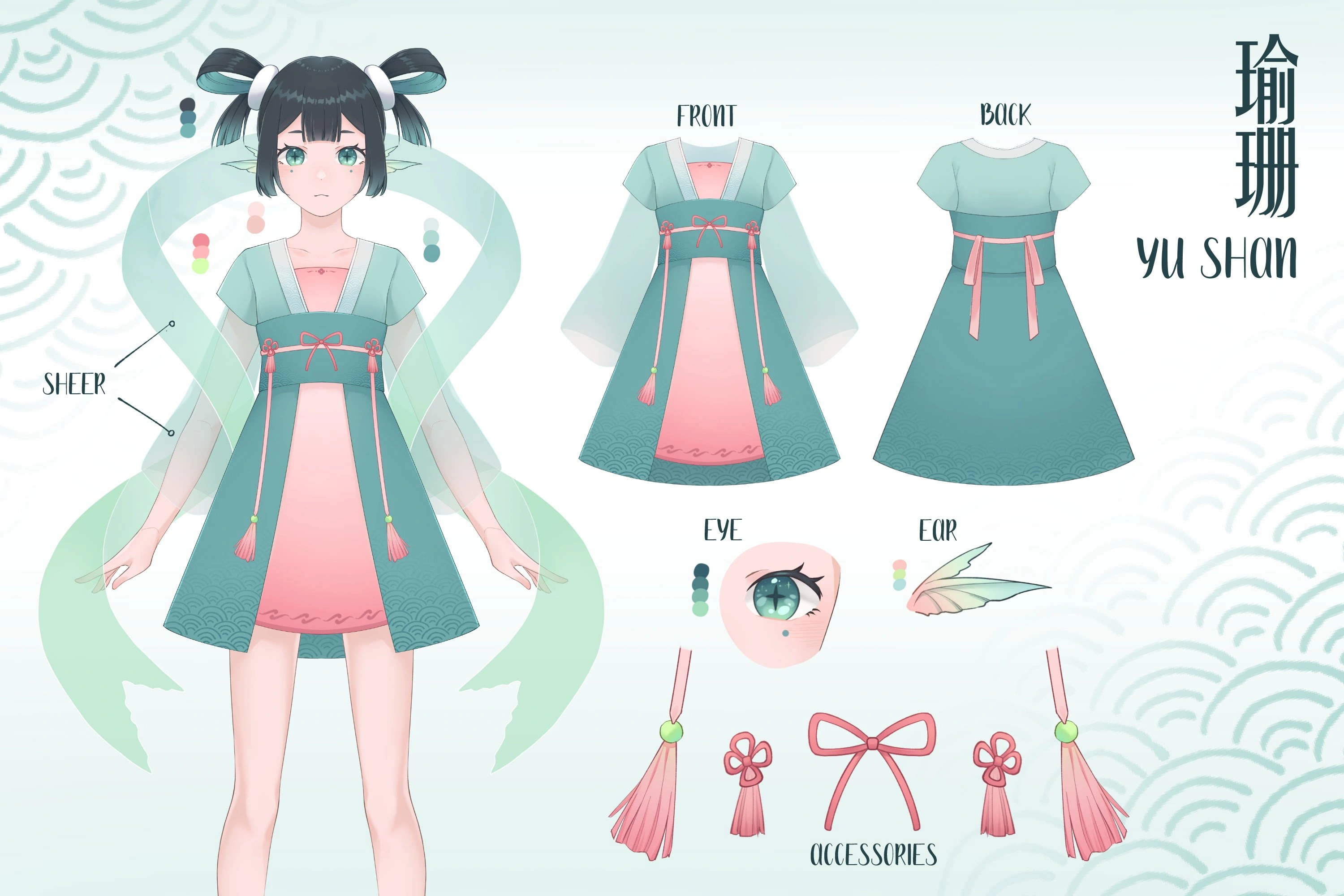 Original reference sheet