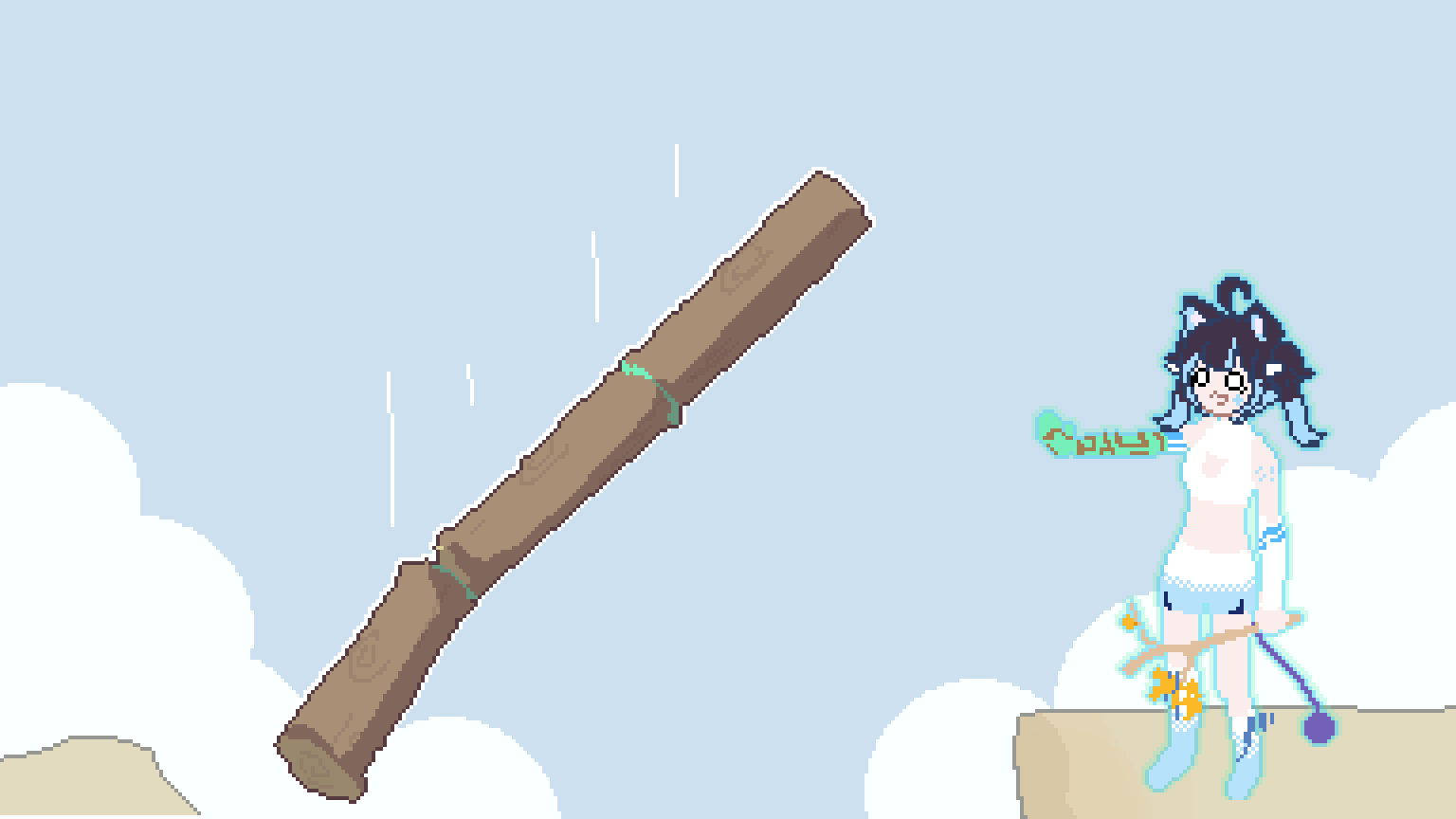 Cyan in Zelda TotK by @nynaceae