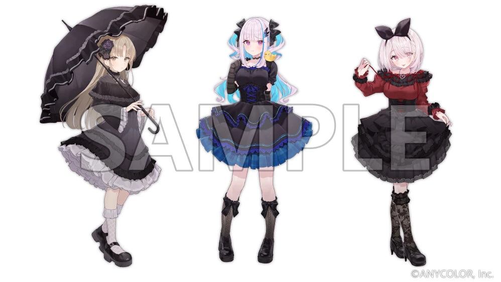 DMM Lottery NIJISANJI ~Gothic~ Illustration<br>by Ayase Rin