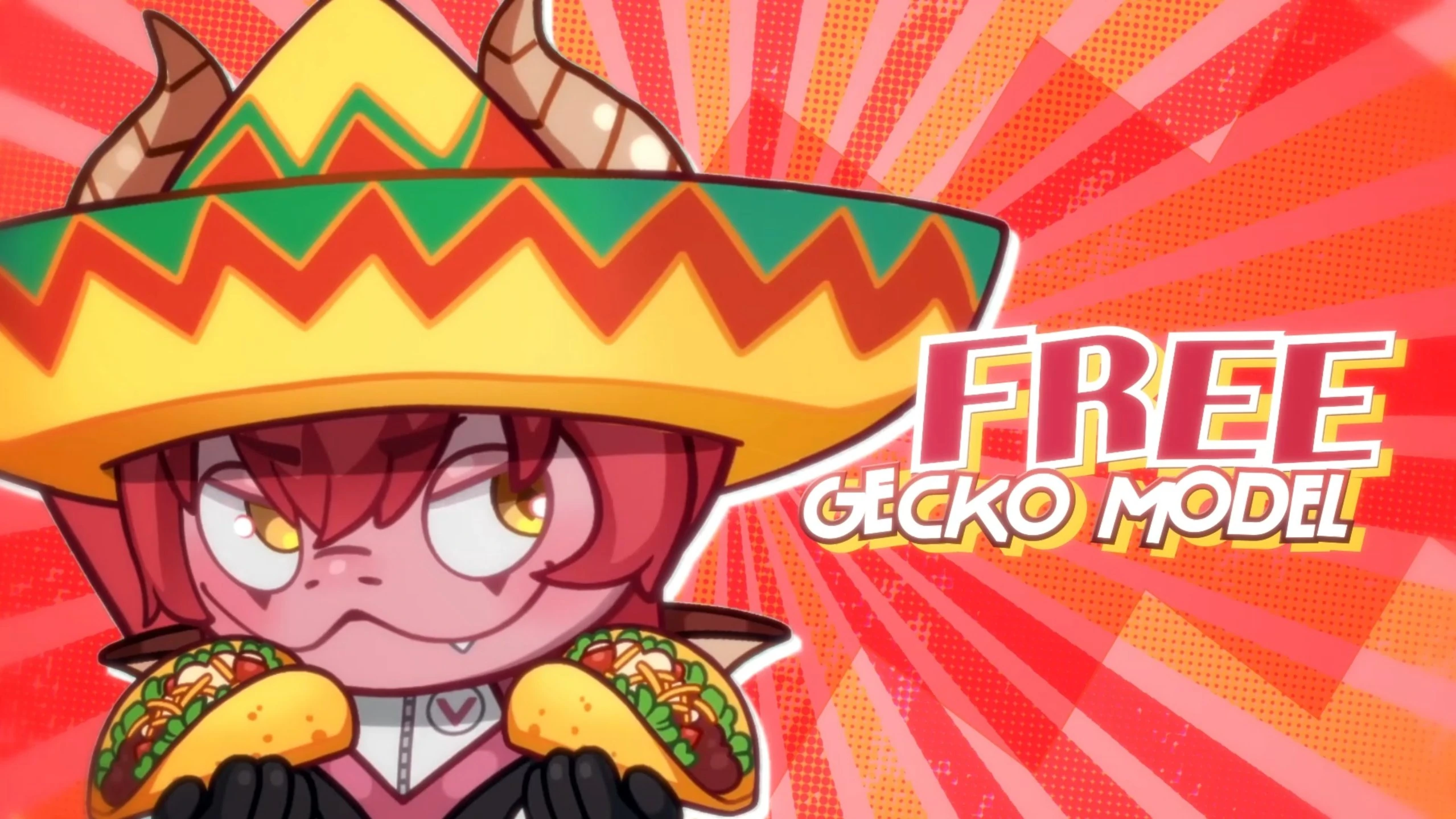 Gecko 2D model, public access courtesy of Zentreya with credits should be applied somewhere when being used drawn by RtanixVT and rigged byjustNovaj