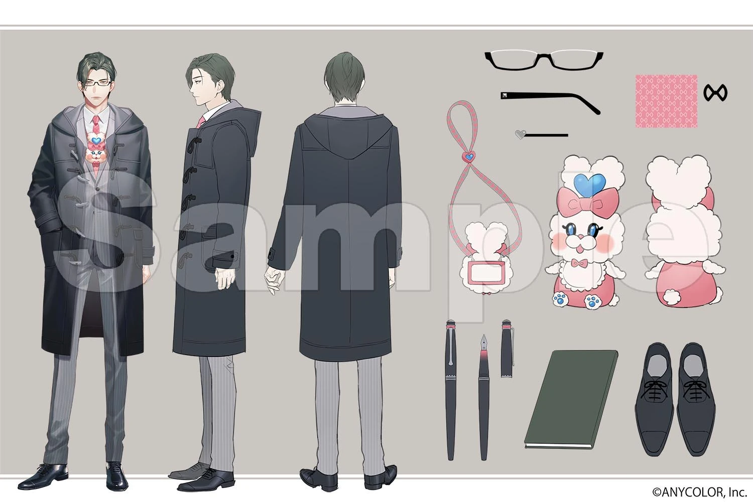 Reference Sheet With Coat