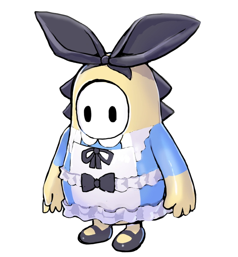 Alice Fall Guys Skin by Akabane