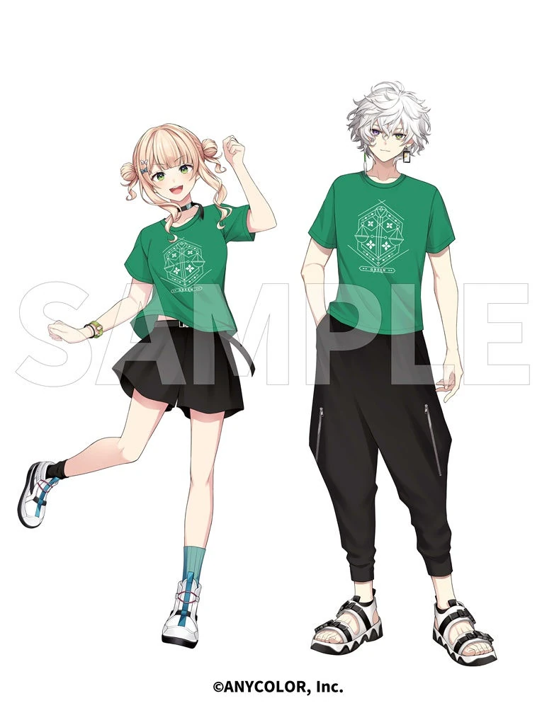 NijiFes 2023 Green Class Illustration<br>by Momotarou