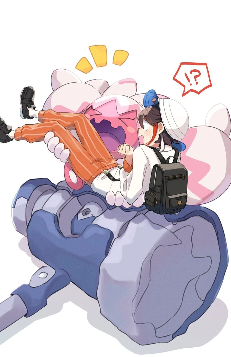 Pokemon Scarlet Illustration<br>by Harunpi