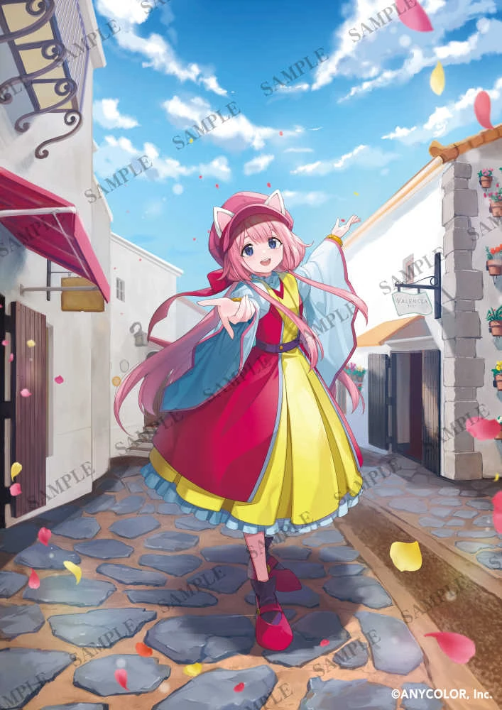 Suo Sango x Shima Spain Village Illustration by Nonomaro