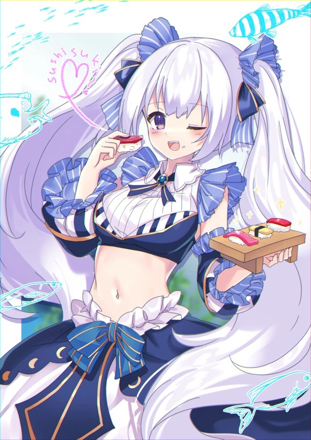 By Nyori, her character designer