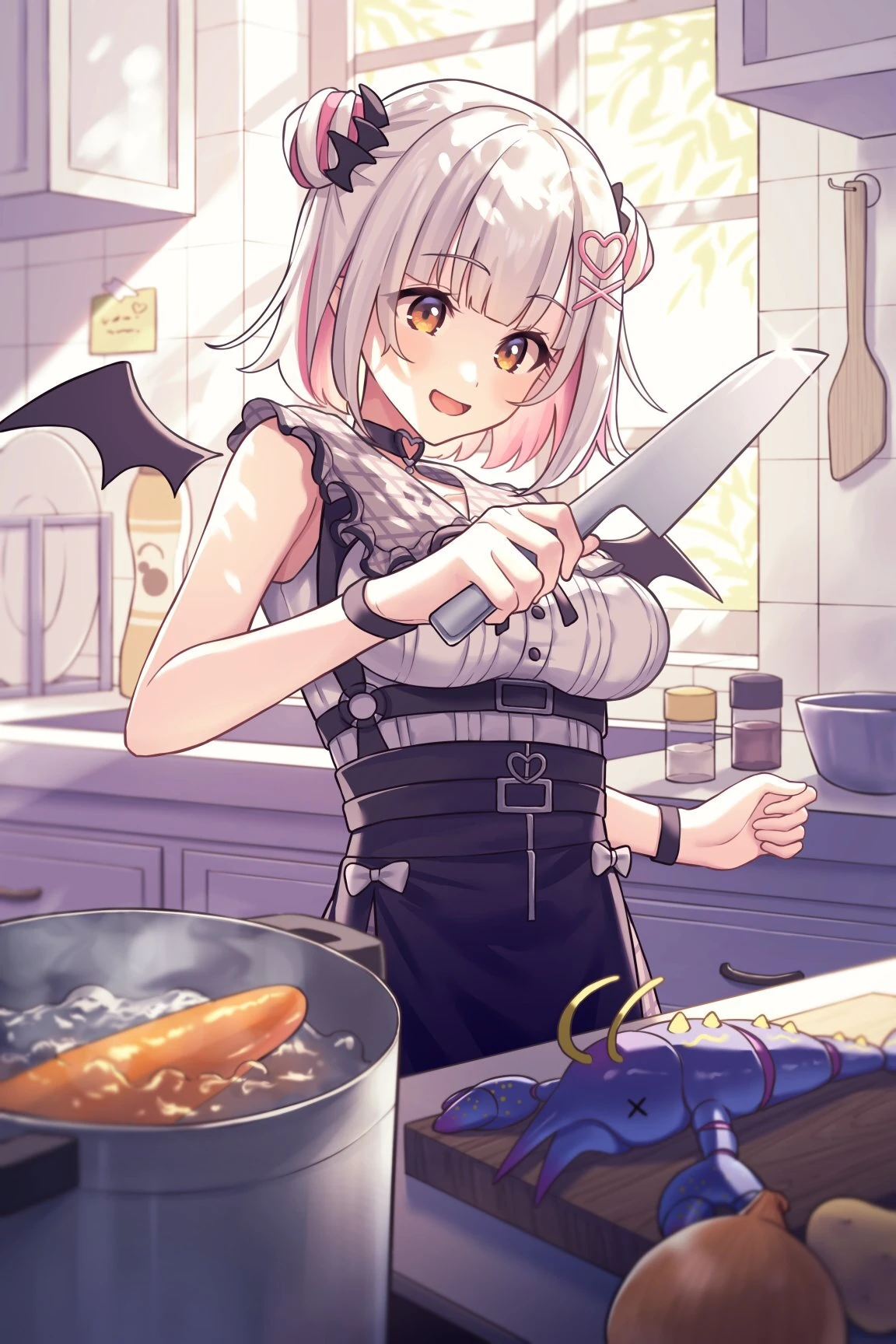 VTuber Playing Card Collection Suou Patra Illustration<br>by [https://twitter.com/lq_saku/status/1715291767455756383 Sakura]