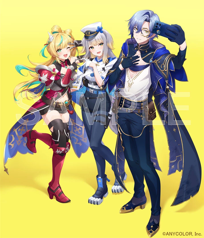 ANYCOLOR Magazine November Issue Illustration by Mimori