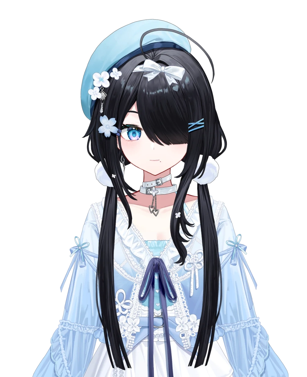Casual Outfit With Jellyfish Cut and Bangs