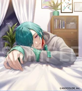 2434 Ryushen Soothing Voice.jpg (115 KB) NIJISANJI Soothing Goods & Voice Illustration by Kawa