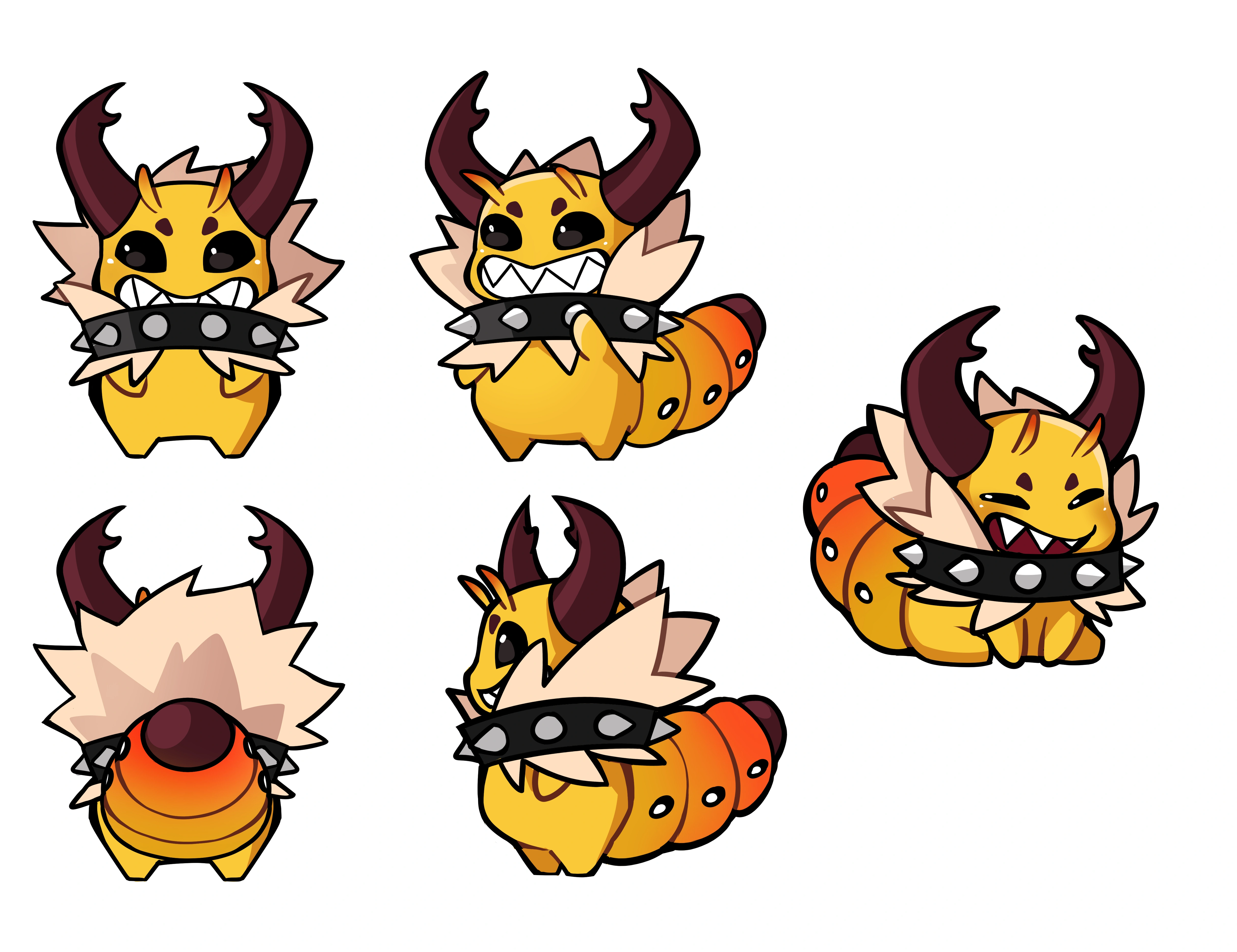 Mascot Reference Sheet, art by GigglePox