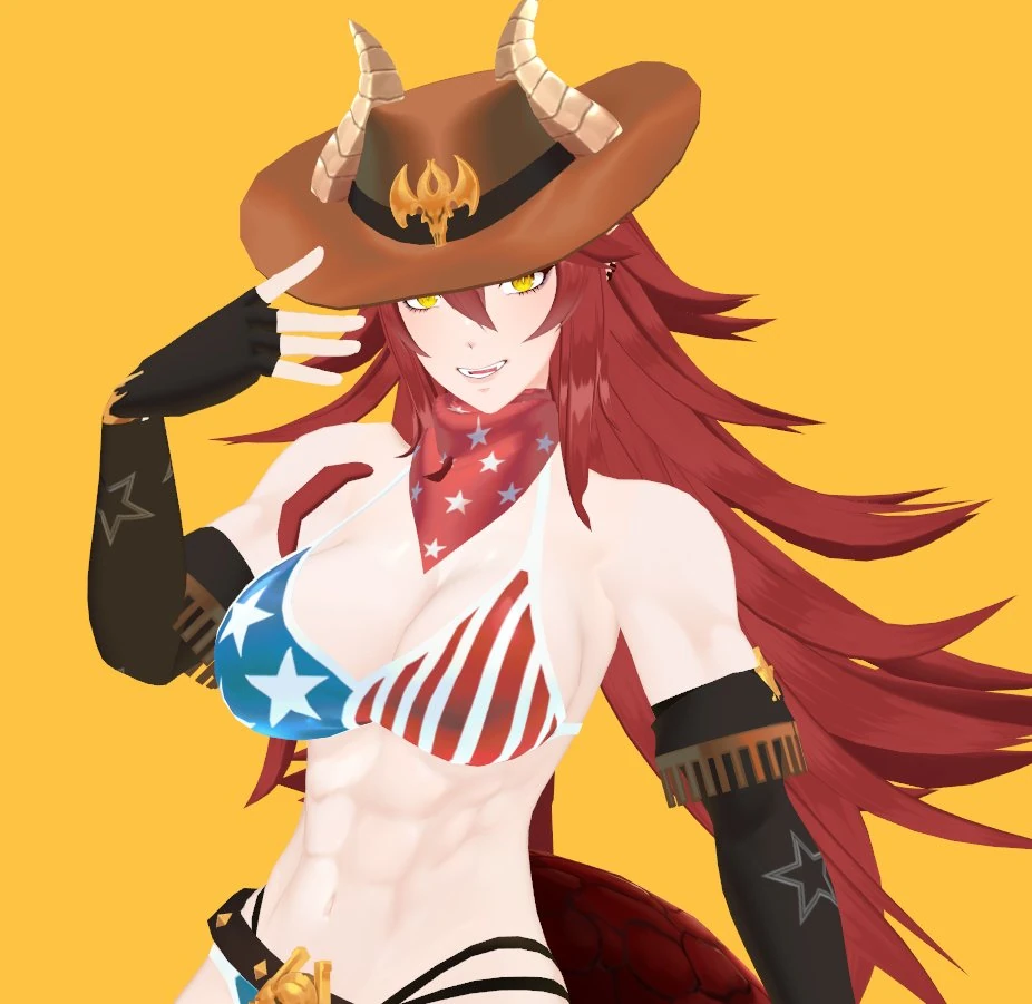 Cow Girl Dragon Zentreya Portrait