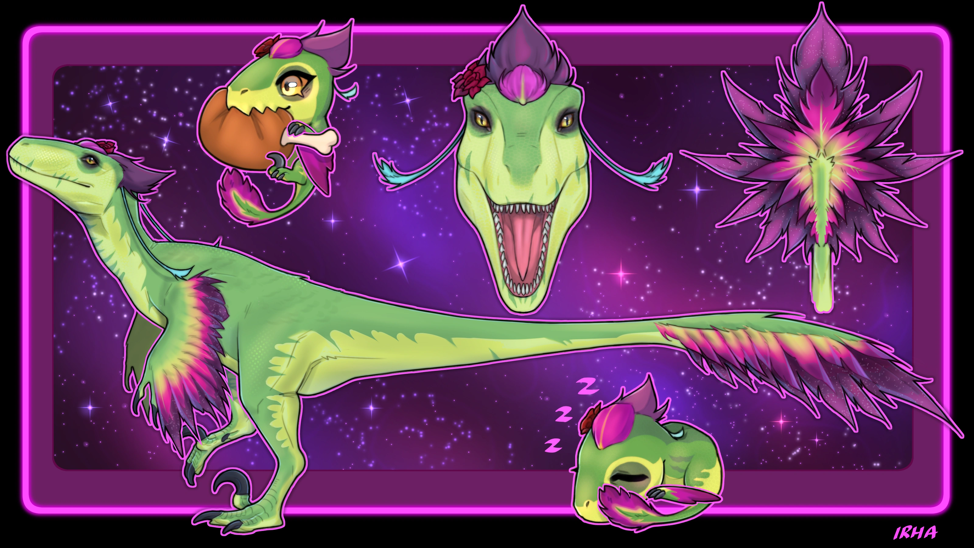 Raptor Form Reference. By Irha