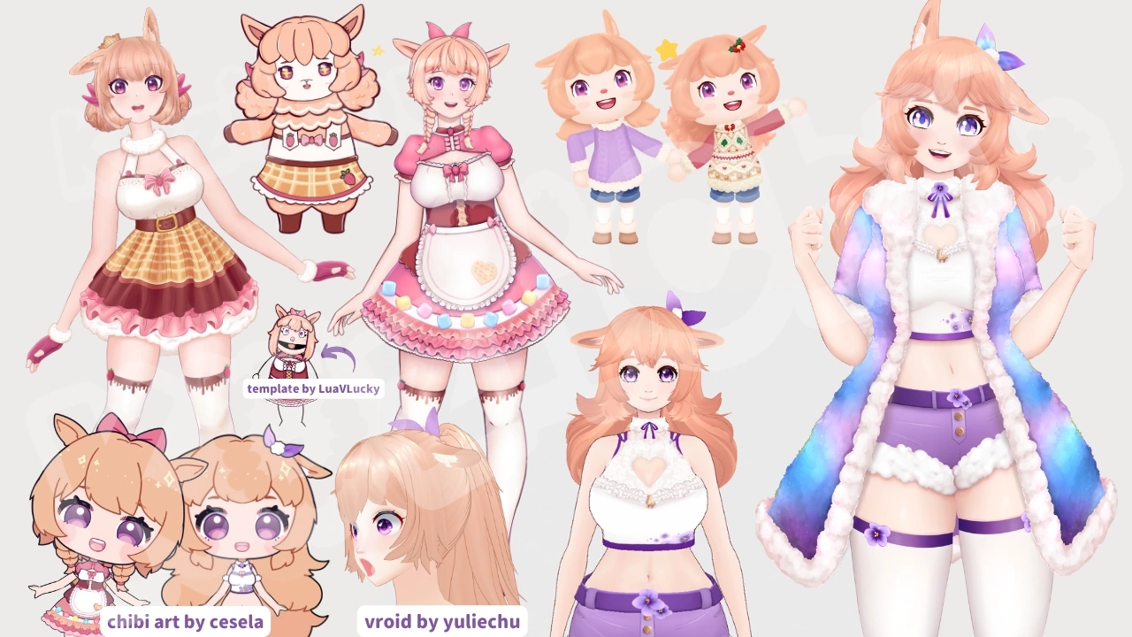 KoziiChu Models, Made by KoziiChu unless otherwise specified - April 2022
