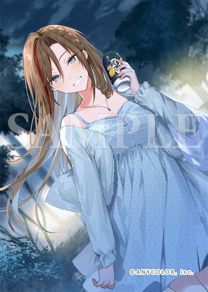 NIJISANJI Late Night Voice Illustration by Yosh Bana