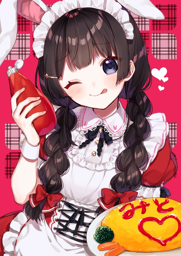 Order Maid Fanbook Contribution Illustration<br>by Yamabukiiro