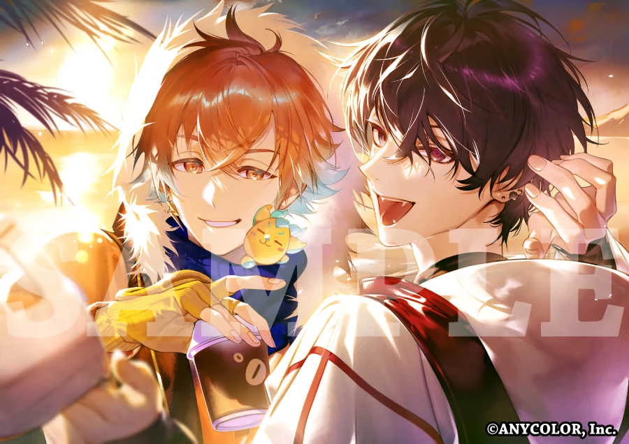 RitoTetsu Seaside Holiday Illustration by Plau