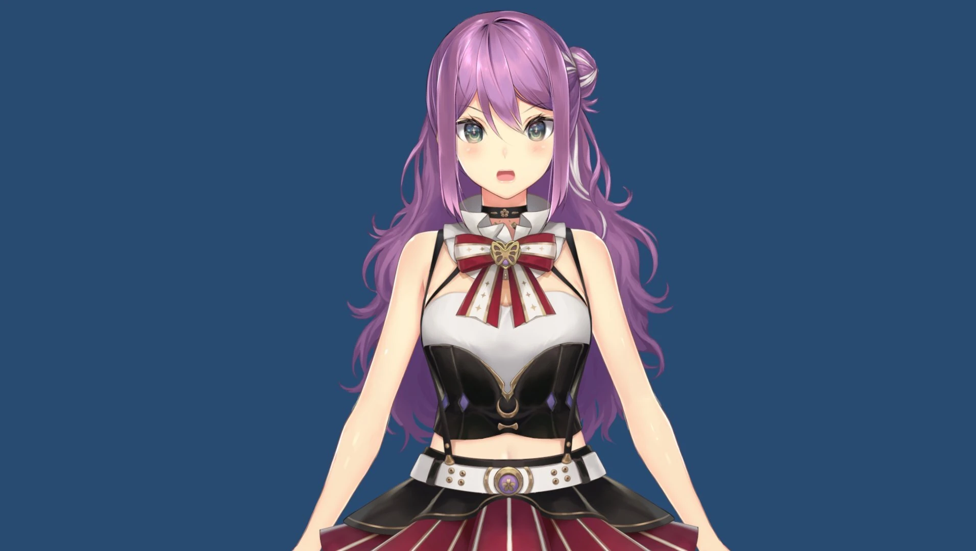 Military Idol Uniform Without Jacket and Blouse