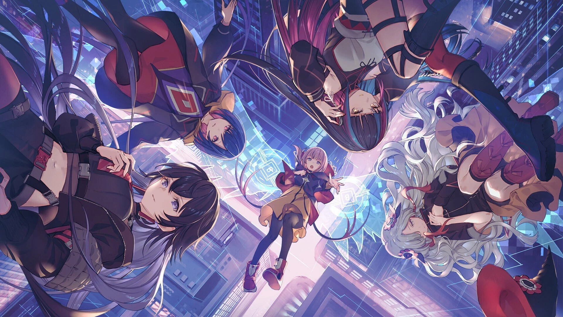 Virtual Witch Phenomenon 1st ONE-MAN LIVE “Phenomenon” Illustration<br>by Umiu Geso