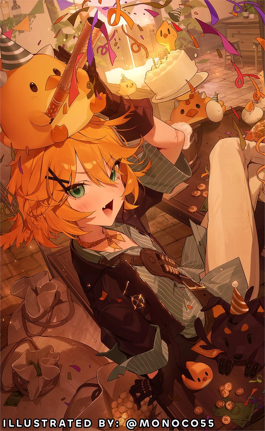 2024 Birthday Illustration by monoco55