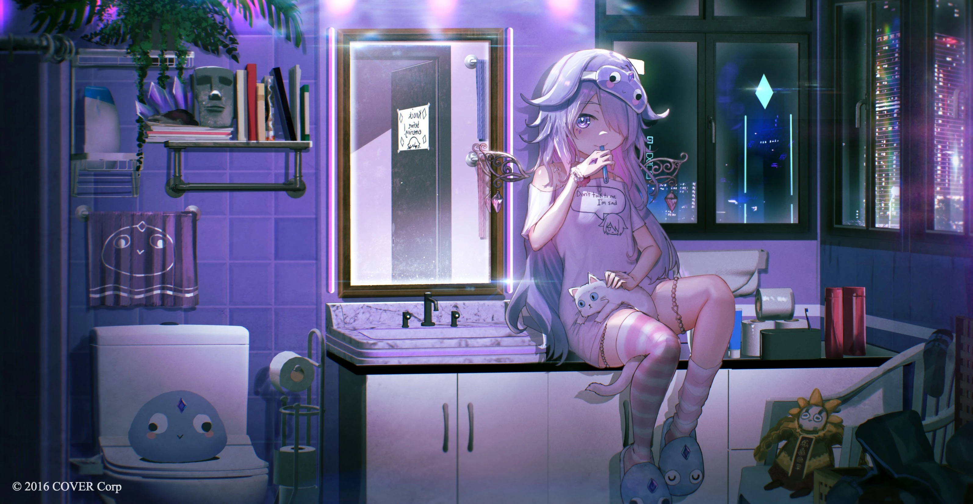 Pajama Art Flood Project Illustration by advarcher