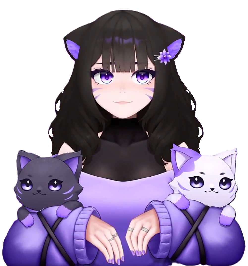 Dima & her two cats