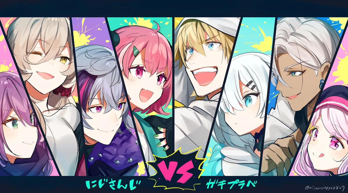 NIJISANJI Serious Private Event Illustration<br>by Ninahachi