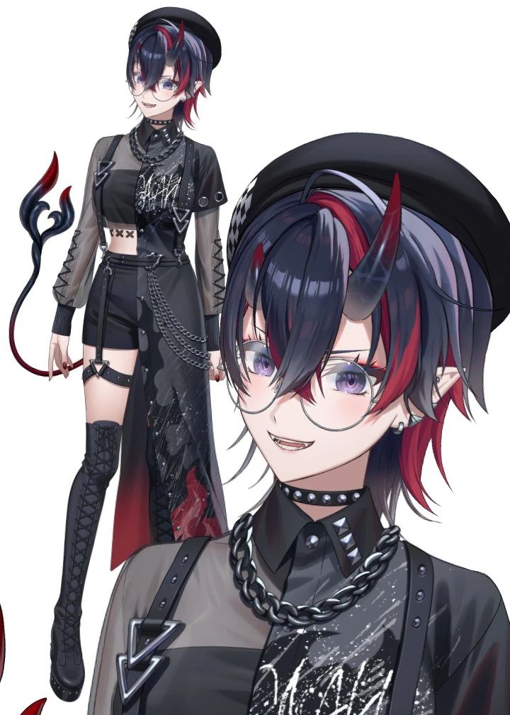 Full Body With Short Hairstyle