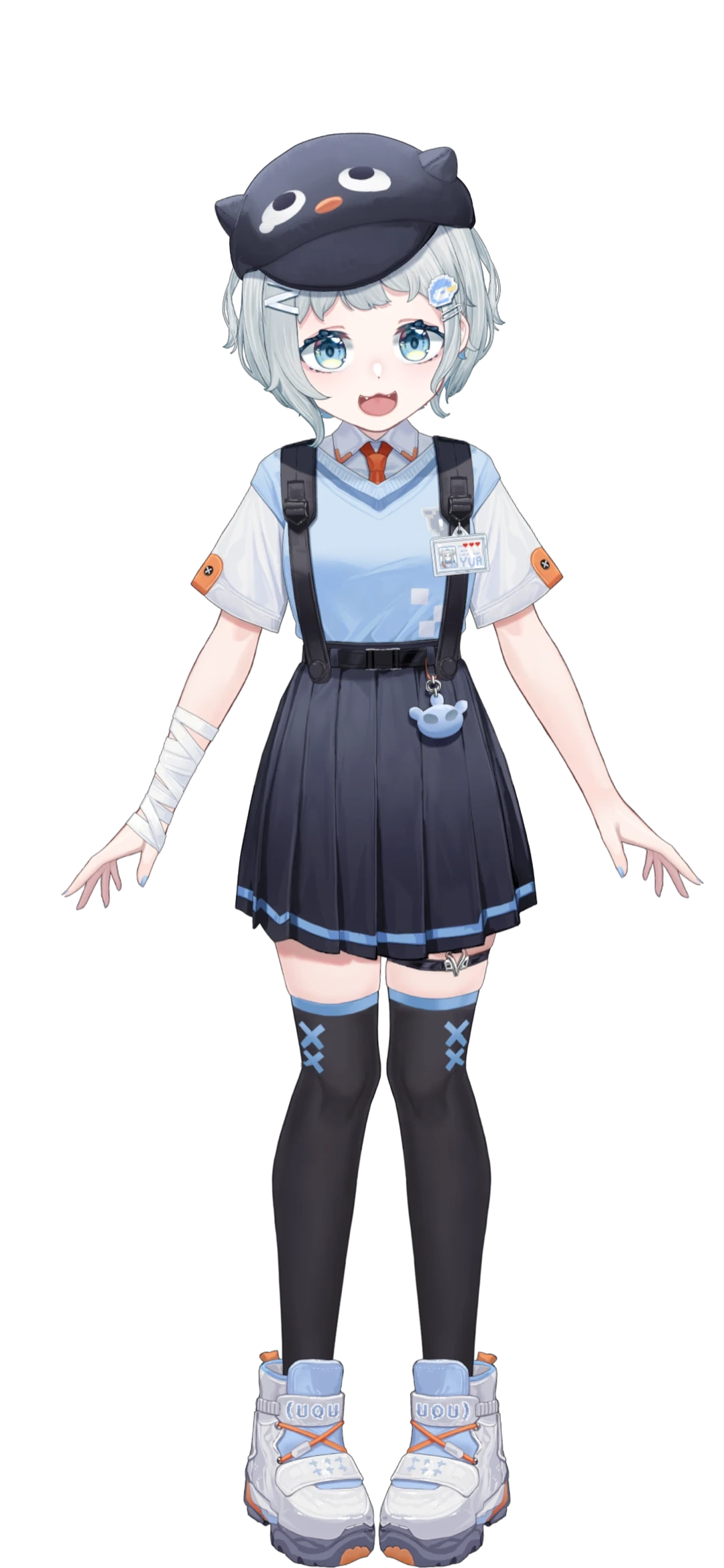 School Uniform Without Hoodie