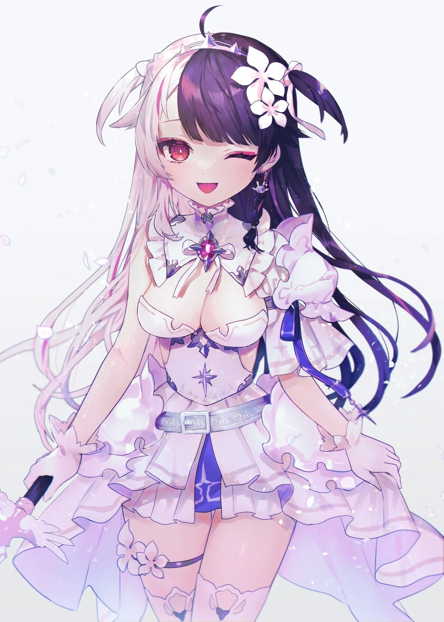 White Knight Outfit Illustration<br>by Chris