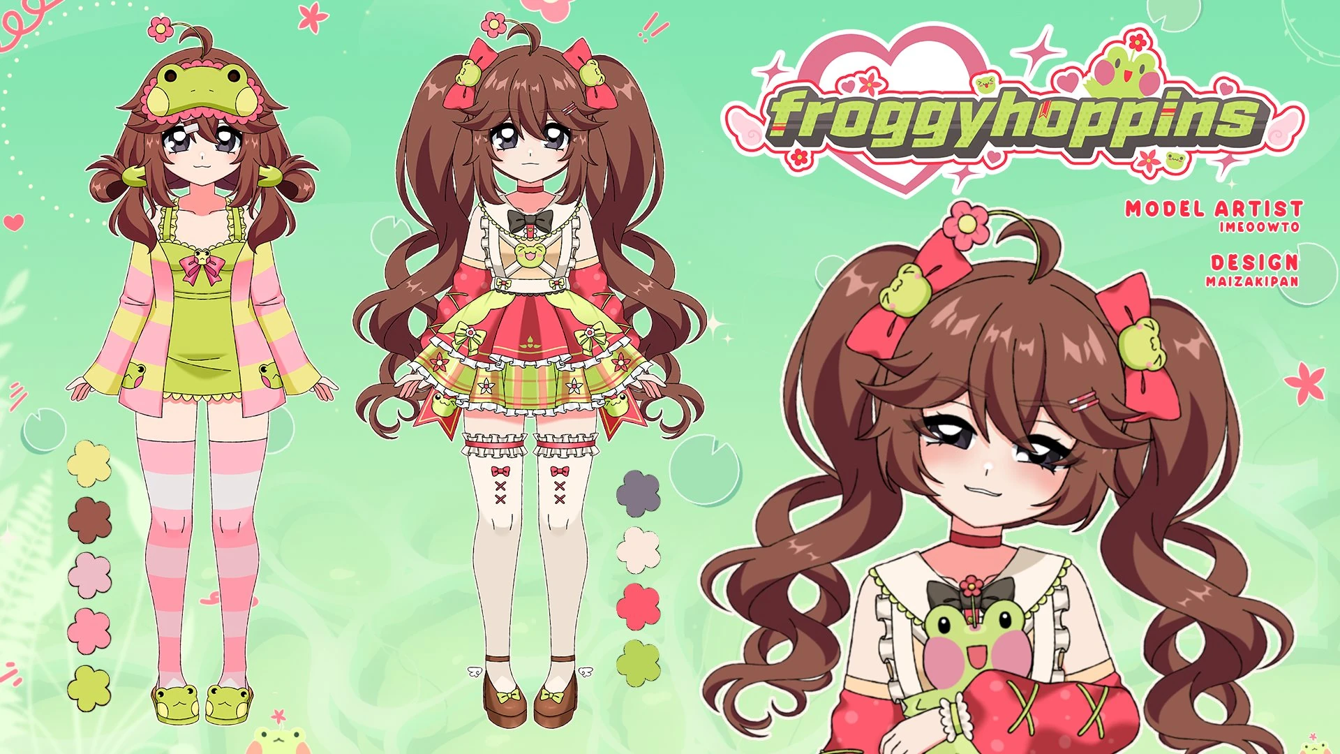 Reference Sheet (90's Magical Girl 2.0 Model)