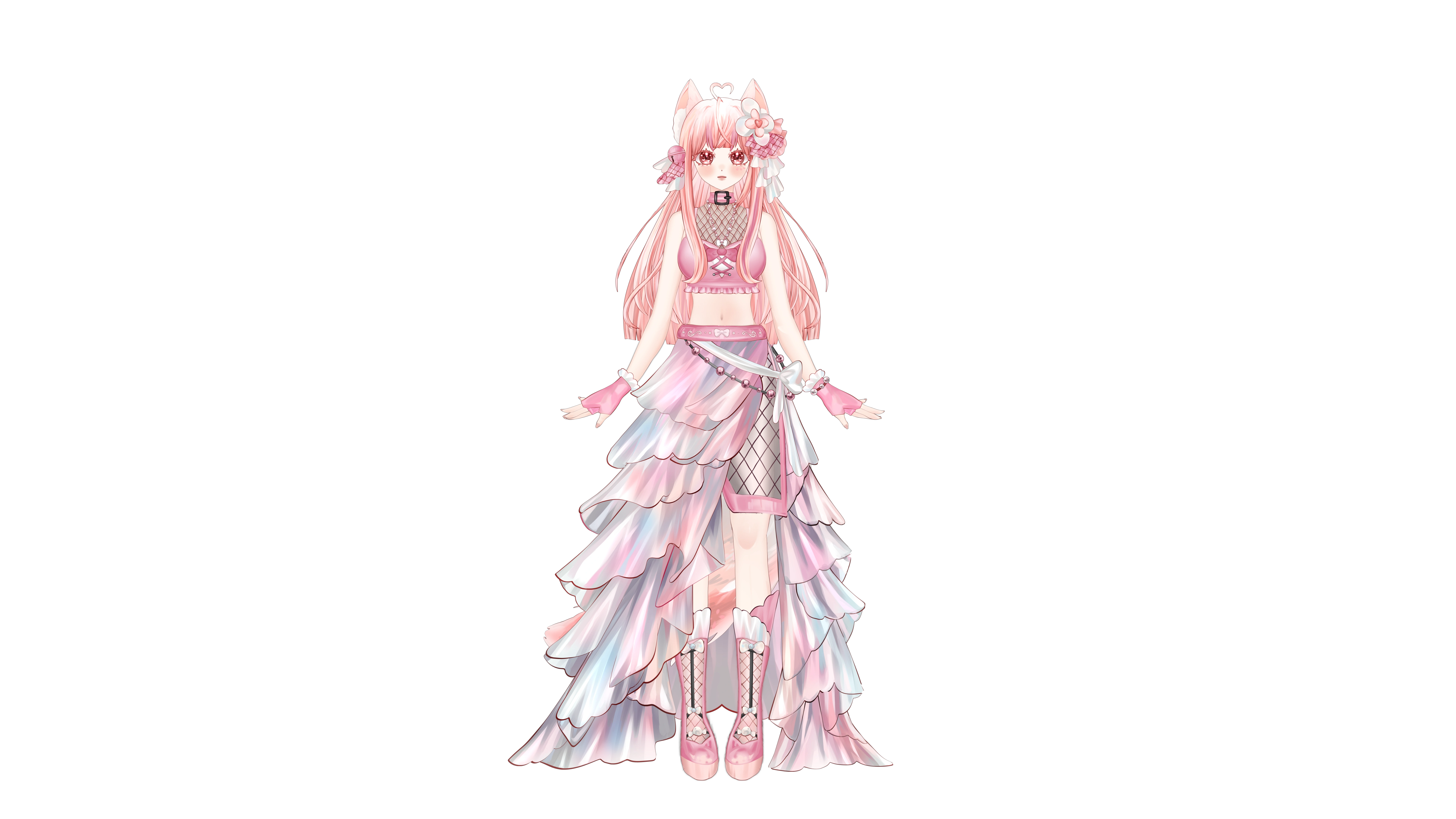 Mofu Third Outfit (Light) - Candy Pulse