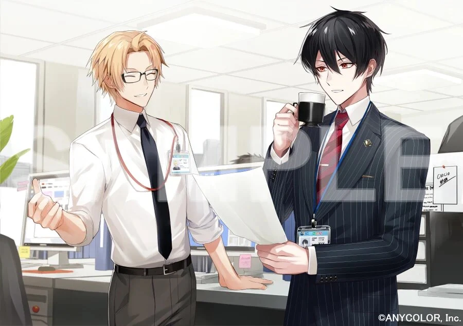 NIJISANJI Company Parody Voice 2023 Illustration<br>by Nitaka