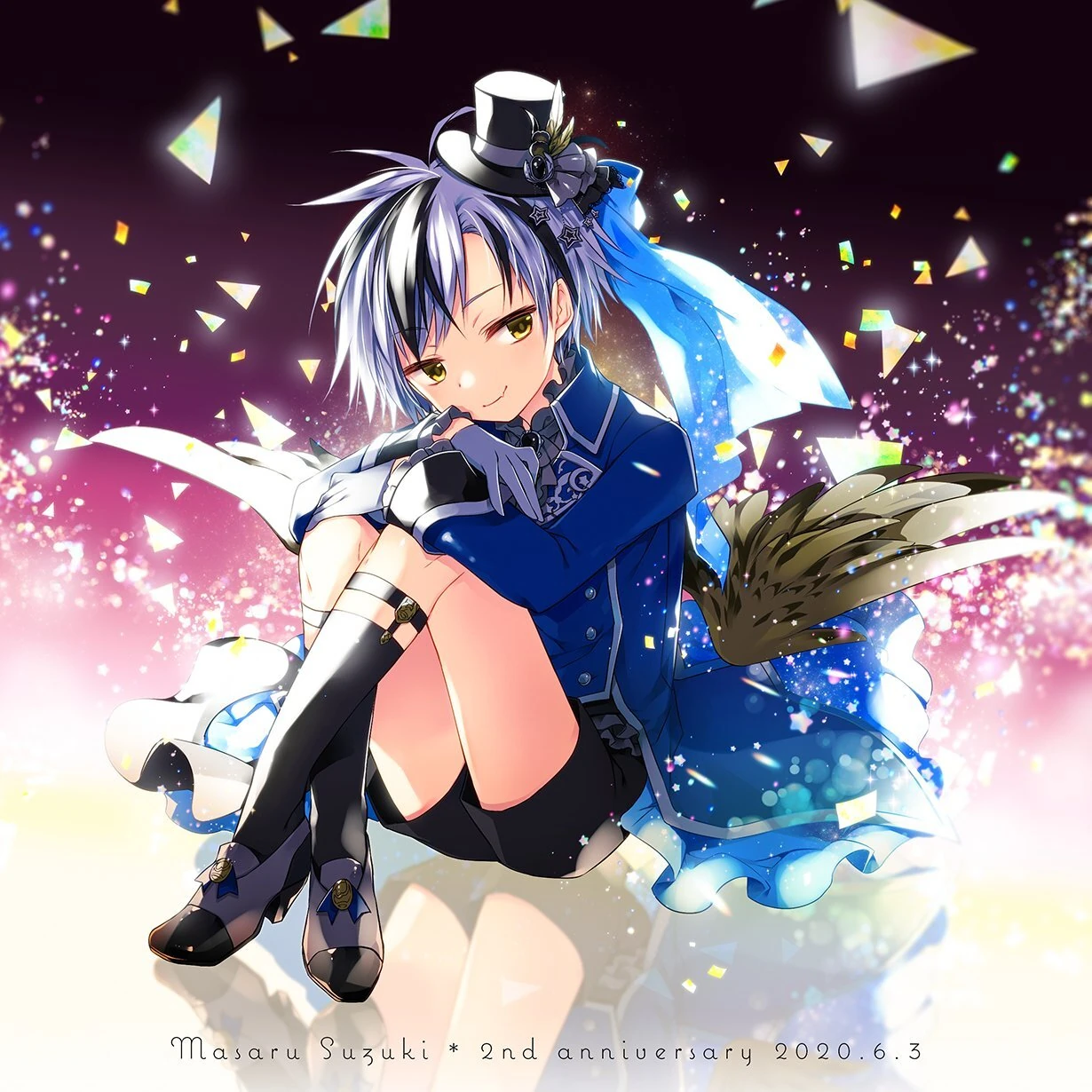 2nd Anniversary Illustration<br>by Kamiyoshi Rika